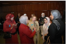 تفاعل مع أنشطة حملة سرطان عنق الرحم